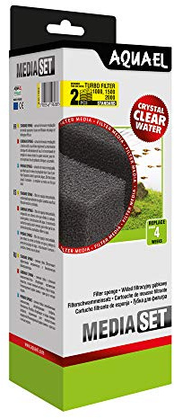Aquael SPONGE TURBO 1000/1500/2000 2 stycken