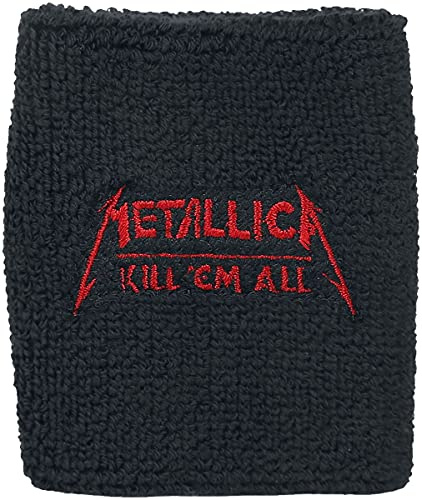 Metallica Kill 'Em All - Wristband Unisex Schweißband schwarz Band-Merch, Bands