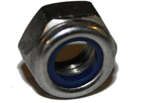 selbstsichernde Mutter Edelstahl DIN 985 A2 M2,5 M3 M4 M5 M6 M8 M10 M12 Stoppmutter Sicherungsmutter (25, M5)