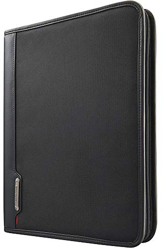 Samsonite Xenon Leather Business Portfolio, Steel Grey, One Size