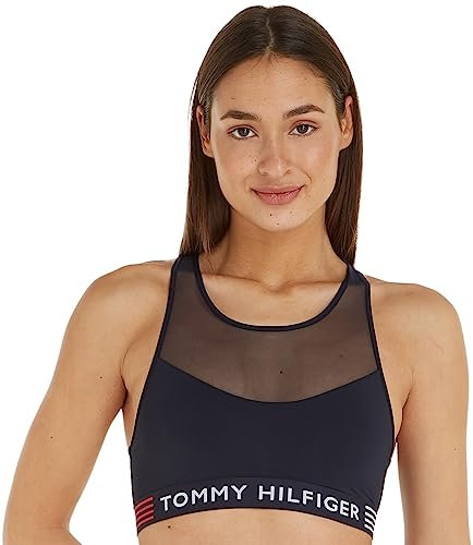 Tommy Hilfiger Unlined Bralette Andere BHs Damen, Blau (Desert Sky), M