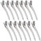 24 Stücke Haarspangen, 9cm Haarnadeln Bobby Pins Friseur Zubehör Abteilklammern Abteil Clips Metall Alligator Clip für Damen und Mädchen DIY Frisur