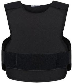 SafeGuard Clothing Covert/Overt Bullet Proof Level IIIA + Stab Level 1 Vest - Black