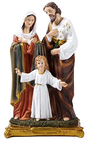 30,5 cm Statue der Heiligen Familie, Katholische Heilige Familie Maria Joseph und Stehende Jesus-Statue, Religiöses Geschenk, Heilige Familie, Geeignet für religiöse Dekoration und Heimfüllung