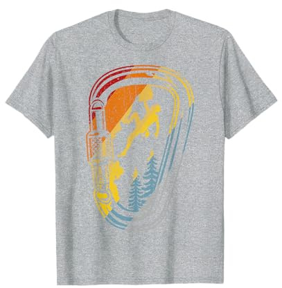 Escalade Bloc Montagne Mousquetons Escalade Rock Climbing T-Shirt