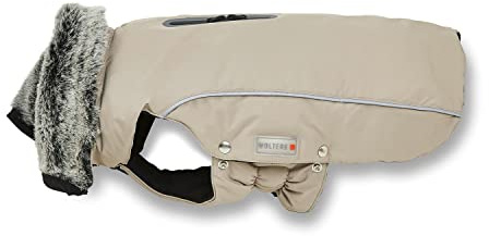 Wolters Winterjacke Amundsen für Mops&Co., Größe:34 cm, Farbe:taupe