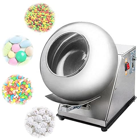 UIBAO Mini Alimenti Piccoli Automatici Noci Caramelle Zucchero Cioccolato Arachidi Mandorle Zucchero Farmaceutico Tablet Nano Film Coating Pan Machines Coater 2-5kg/h