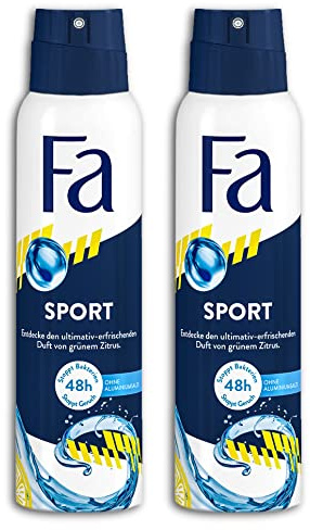 Desodorante en spray Fa Sport 2 unidades de 150 ml