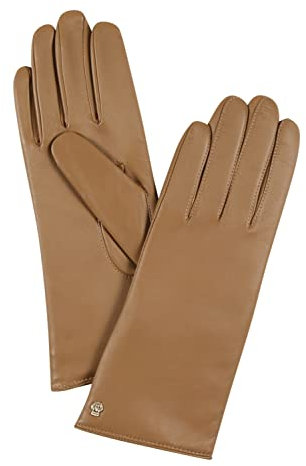 Roeckl Damen Fingerhandschuhe Hamburg Camel 8