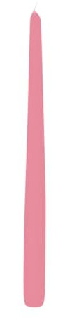 Spitzkerzen durchgefärbt Rosa 400 x Ø 25 mm, 6 Stück
