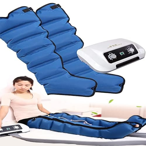 Dtyubfg Massaggiatore Gambe Piedi, Stivali pressoterapia, Apparecchio Massaggiante Per Gambe, Addome, Piedi Braccio, Compressione D' Aria Massaggio Per Il Ripristino Della Circolazione Veno -gamba