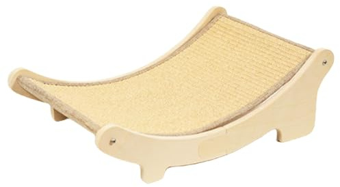 Hamaca rascadora para gatos de interior | Alfombrilla de salón para gatitos resistente al desgaste - Alfombrilla de cartón para proteger muebles
