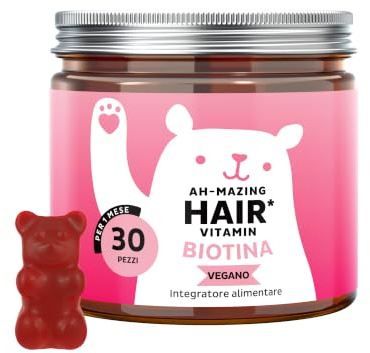 Bears with Benefits - Gominolas Biotina 10.000µg - Pelo & Uñas - 30 uds
