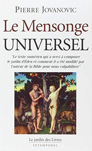 Le Mensonge Universel de Jovanovic. Pierre (2007) Broché