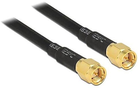 Delock Antennenkabel SMA Stecker > SMA Stecker LMR195 2m