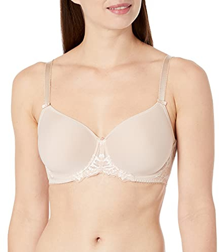 Fantasie Women's Aubree Underwire Rebecca Spacer Molded T-Shirt Bra, Opaque, Natural Beige, 34FF