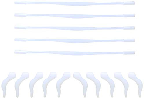 COHEALI 5 Sätze Anti-rutsch-griff Für Brillenbügel Sonnenbrillenband Kinderbrillenband Brillenhalter Sportbrillen Für Herren Sportbrillenband Brillenzubehör Anschließen Ohr Fräulein