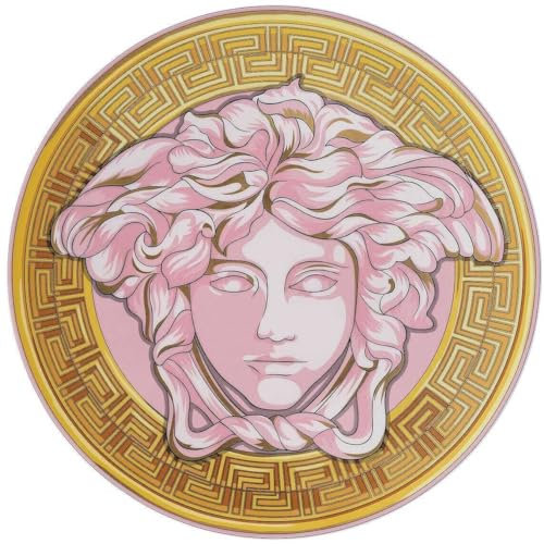 Piatto Segnaposto VERSACE Medusa Amplified Pink Coin 33cm 19335-403759-10263