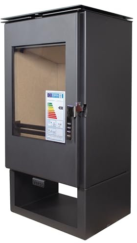 Generic EEK A+ Verso Ina stufa a legna – 7,5 KW potenza nominale, robusta e potente, per calore accogliente a casa