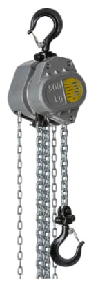 Premium Flaschenzug Aluminium Stirnradkettenzug 500 kg 3,0 m Hub Stirnradflaschenzug Mini Flaschenzug, Ratschzug, Chain Hoist, Alu Flaschenzug