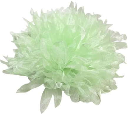 Asudaro Blumen Brosche Ansteckblume,1/4 Stück Handgefertigte große Blumenbrosche aus Stoff Große Anstecknadel aus Stoff Retro Ansteckblume für Damen, Broschenzubehör