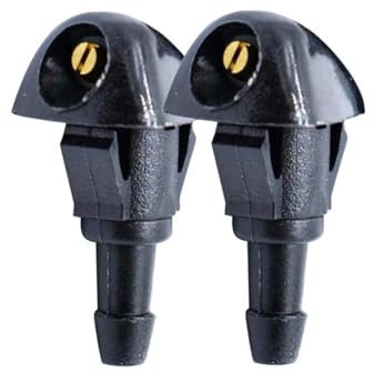 Auto Scheibenwaschdüse 2 Stück Frontscheibenwischer-Sprühstrahl für Honda, für Civic, für Fit, für Jazz, für CR-V, für Accord, für Prelude, für Shuttle, 76810-SEA-A01, Waschdüsen