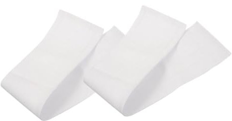 Hemobllo 2stücke Teiliges Weißes Kapitänsarmband Fußball Armband Blank DIY Flexibel Langlebig Multifunktion Team Sport Zubehör