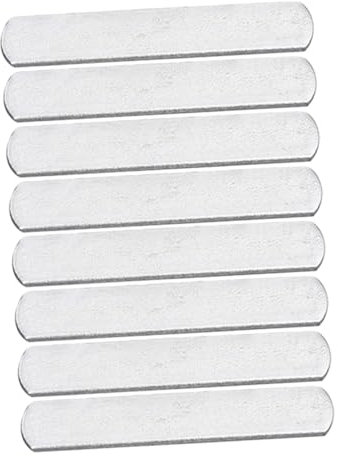 Abaodam 8stücke Flache Stahlplatten Für Gewichtsbelastung Trainingsgeräte Für Lauf Und Krafttraining Fitnesszubehör