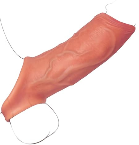 Gaines pour Pénis Sex Toýs Homme, Réaliste Manchon Penis Silicon Anneau Penien - Anneau Homme Retardateur éjaculation, Gaine Penis Extenseur Pénien Agrandir son Pénis,Sex Toys Sextoyse Couple Plaisir