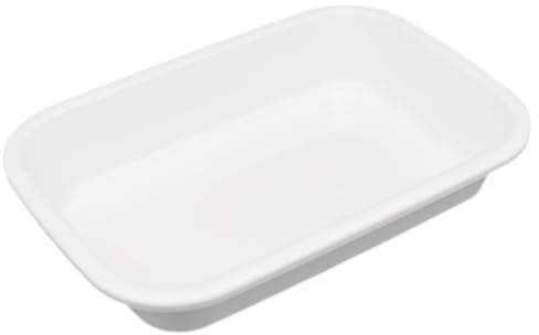 Beaupretty Tray, One-piece and Edges Storage Design with Smooth for Portable Small Multi-use White Pp Cleaning Care Lens Rgp Ok Lenses for Contact
