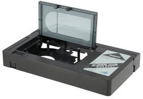 Adattatore da VHS-C a cassetta VHS, per videoregistratore VHS