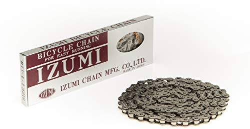 Izumi ES410NP Standard Schiene/Festkette, 1/8 x 1/2 (116 Glieder), Silber, Einheitsgröße