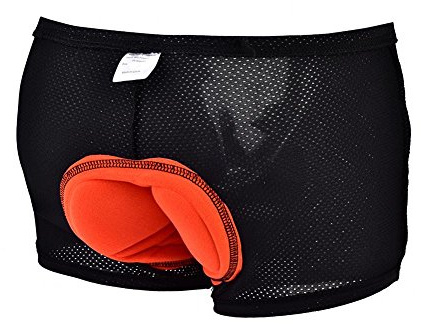 Tbest 3D Gel Rembourré Cyclisme Shorts, Unisexe Vélo Équitation sous-vêtements Shorts Pantalon Respirant Séchage Rapide Shorts de Cyclisme pour Hommes Femmes