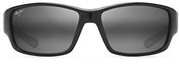 MAUI JIM LOCAL KINE grey local kine shiny bla Sunglasses Unisex Standard, Standard, Unica
