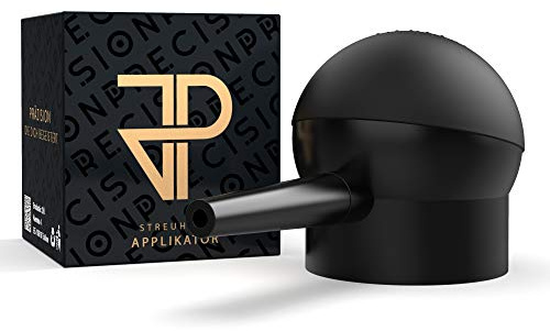 JP Precision - Premium Applikator für Streuhaar & Schütthaar Anwendung. Präzise Aufsatz-Pumpe für Haarverdichter zur gezielten Verteilung von Haarfasern