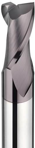 VHM Fräser, Schaftfräser, Spiralnutfräser Z=2 HA mit Beschichtung 1-20 mm, Universalfräser 100% Made in Germany (6,0 x 16 x 50 - d2=6 mm)