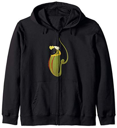 Carnivorous Nepenthes Pitcher Plant - Botany Plant Lover Sweat à Capuche