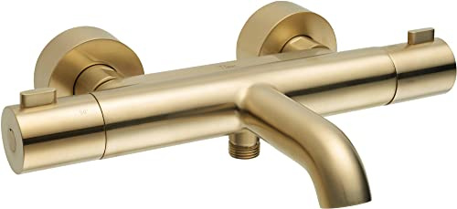 Ben Lavion Badewannenarmatur Badewannenarmatur Cool Gold 15.00 cm - Metall Mischbatterie für die Badewanne Badewannenmischer Badewannenbatterie