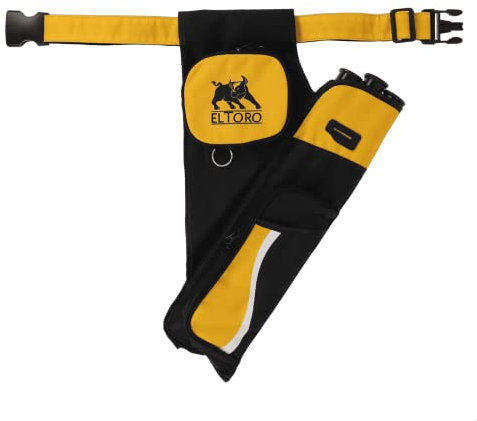 elToro Wave XL - Seitenköcher Pfeil und Bogen - Rechtshand (Gelb)