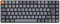 Keychron K3 Teclado Mecánico inalámbrico Ultra-Delgado, 75% Diseño Teclado Bluetooth/USB with White Backlight, Hot-swappable Low-Profile Keychron Optical Red Switch para Mac Windows (ES Layout)
