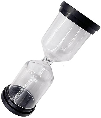 Befüllbare Sanduhr, kleine Sanduhr, DIY-Experiment-Requisiten für Kinder, kreative Geschenke, Tischdekoration, leichte Sanduhr, Sanduhr, Sanduhr