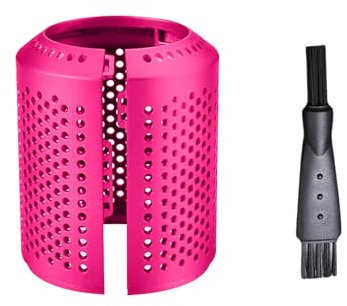 Dustproof Outer Filter Cover for Dyson Supersonic HD01 HD03 HD07 HD08 HD15 Hair Dryer Replacement, 1 Cleaning brush