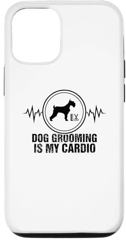 Hülle für iPhone 13 Hundepflege ist mein Cardio | Hundefriseur