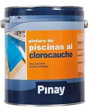 Pintura Clorocaucho para Piscinas, 15 Litros (Azul, 15 Litros)