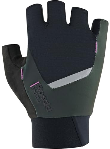 Roeckl Sports Diamante 2 Damen Fahrrad Handschuhe kurz grün/schwarz 2026: Größe: 7