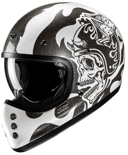HJC, Integraler Motorradhelm V60 Flame MC5, XXL