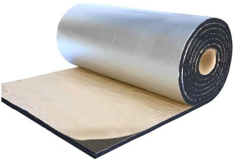ZXCASDF Selbstklebende Dämmplatte,Selbstklebende Dämmschaummatte，Dämmmatte Isoliermatte Alubutyl,Dämmung Kfz Lärmschutz，Auto Schallschutzmatte,Firewall-hitzeschild(20MM(THK),1 * 1M(1m²))