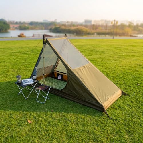 Airy Ultraleicht Outdoor 1 Person Mesh Innerzelt mit Moskitonetz für Camping,Wanderung, Fischen, Waldabenteuer, Bikepacking