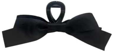 Haarkamm Damen Schwarze Schleifenklammern Für Frauen, Rutschfeste Haarspangen, Geeignet Für Dickes Und Dünnes Haar, Haarschmuck Haarkamm Zum Stecken(1pcs)