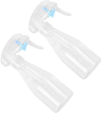 BAZEITFLOW 2 piezas Botellas de Spray de Pulverizadores de Presión Manual para Riego de Plantas Limpieza y Peluquería Diseño Ligero y Reutilizable